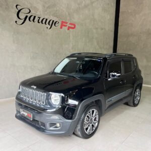 JEEP RENEGADE 1.8 FLEX LONGITUDE AUTOMÁTICA COMPLETO